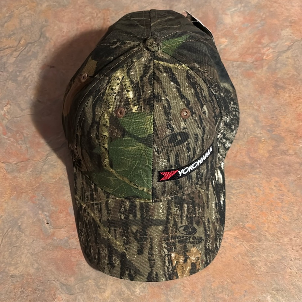Mossy Oak Baseball Hat With Yokohama stitching